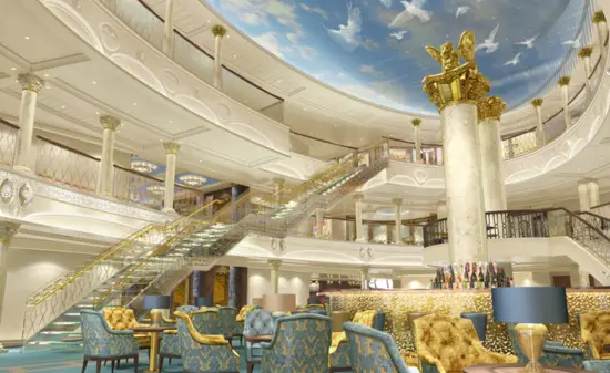 Interieur Costa Schiff