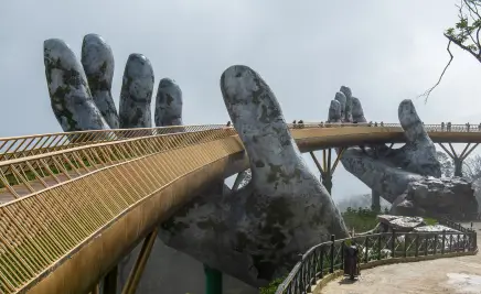 Brücke Hände