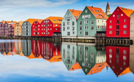 Norwegen Häuser