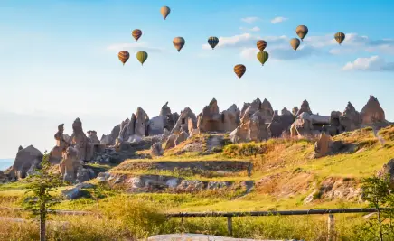 Nationalpark Heißluftballons