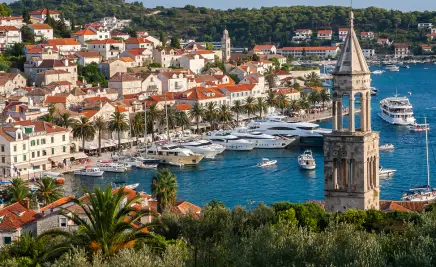 Küsnte Stadt Kroatien