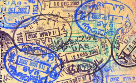 Reisepass Stempel