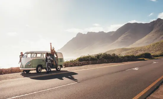 Roadtrip mit Oldtimerbus