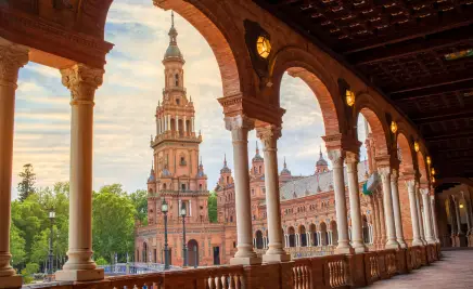 Stadt Spanien Kultur