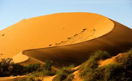 Sossusvlei und die Dünen des Namib-Naukluft-Nationalparks​