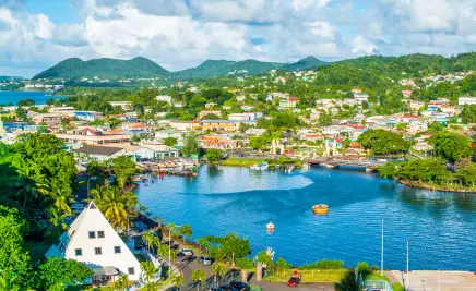 St Lucia Hafen