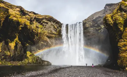 Wasserfall Regenbogen
